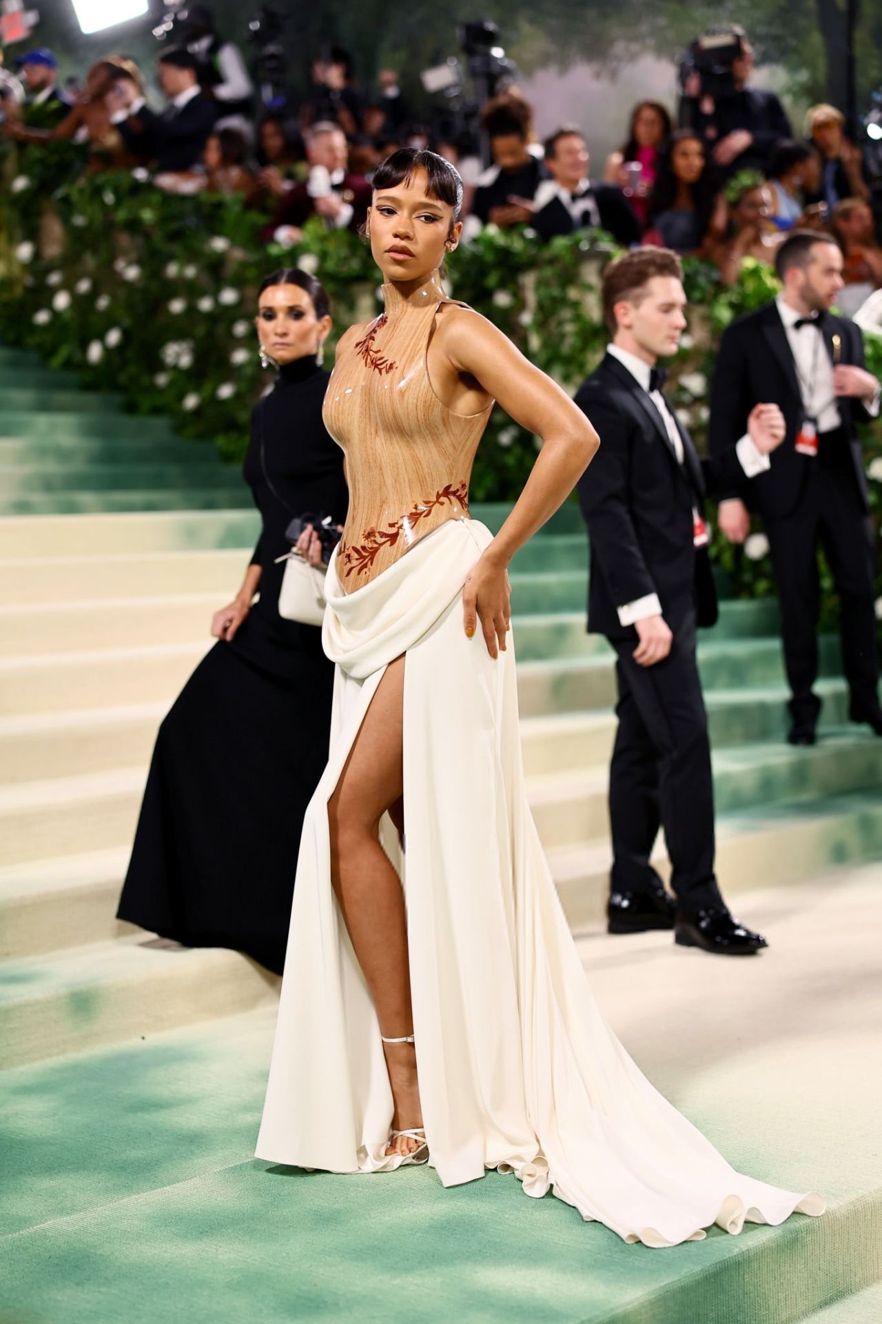 TAYLOR RUSSELL STUNS AT THE 2024 MET GALA IN NEW YORK07